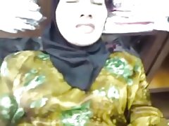 Malajski-baju kurung Mamuśki pokrywy powiedział podczas której smaczne sesangat